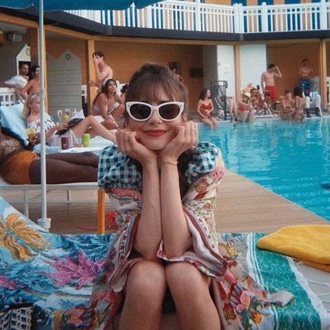 Lily Collins LGR TWIGA sunglasses