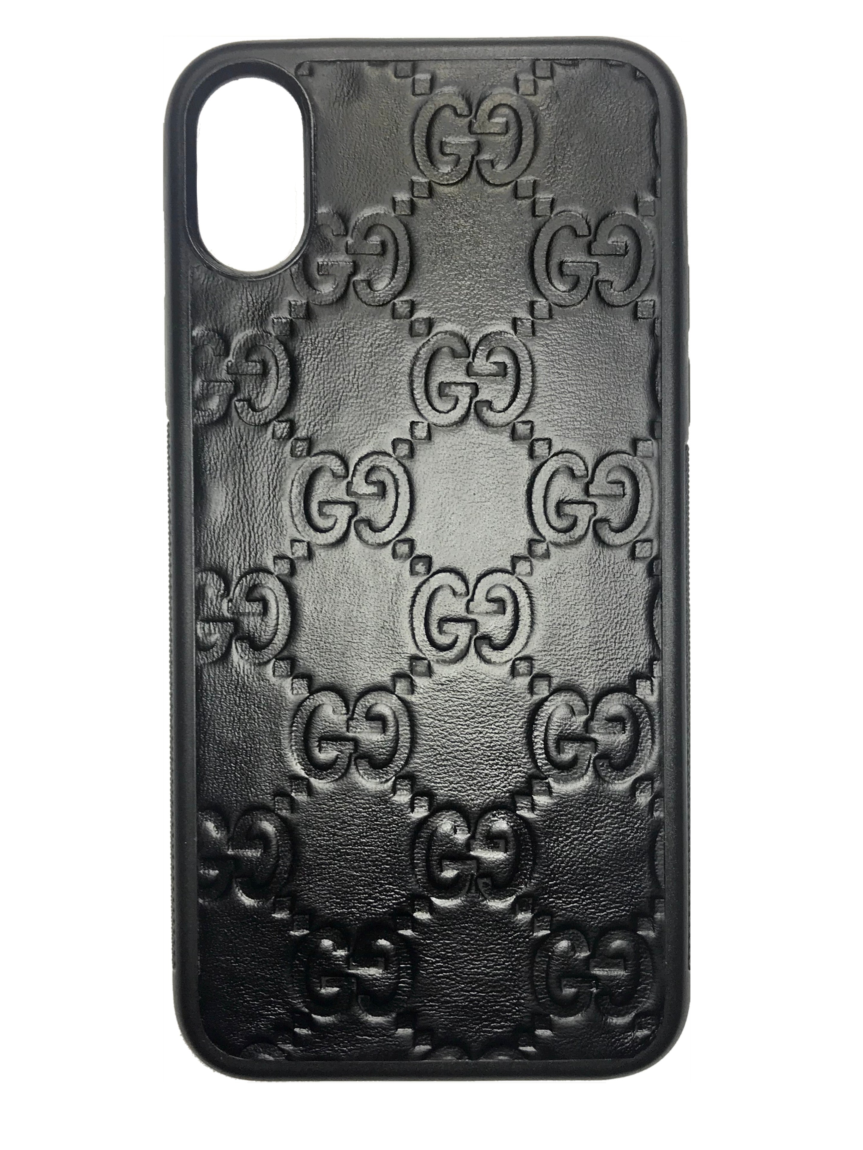 black gucci phone case