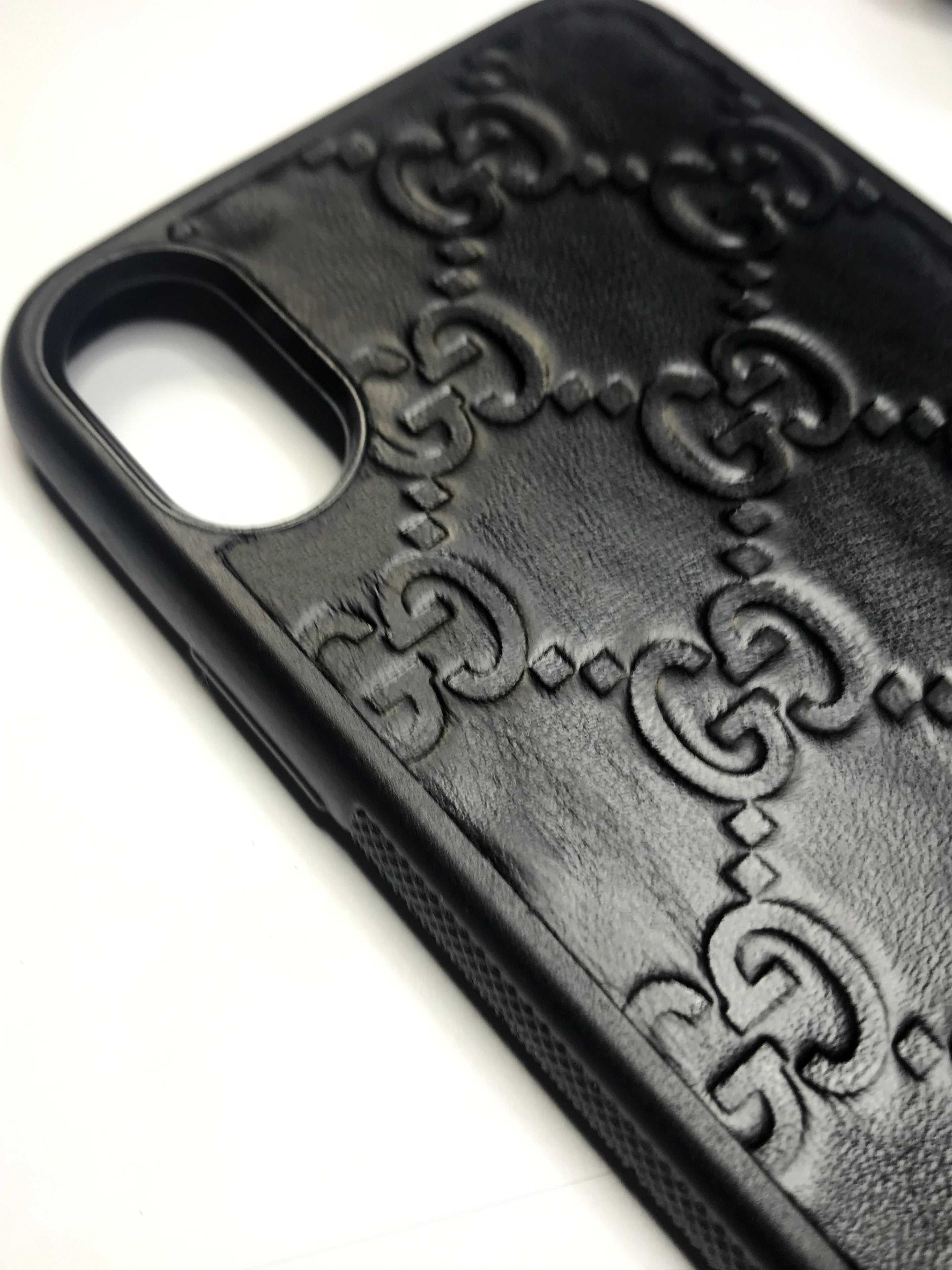 Black Gucci Guccissima Iphone Case Tailored