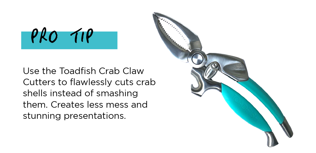 Toadfish Crab Claw Cutter, Seafood Tool, Coastal Kitchen Collection