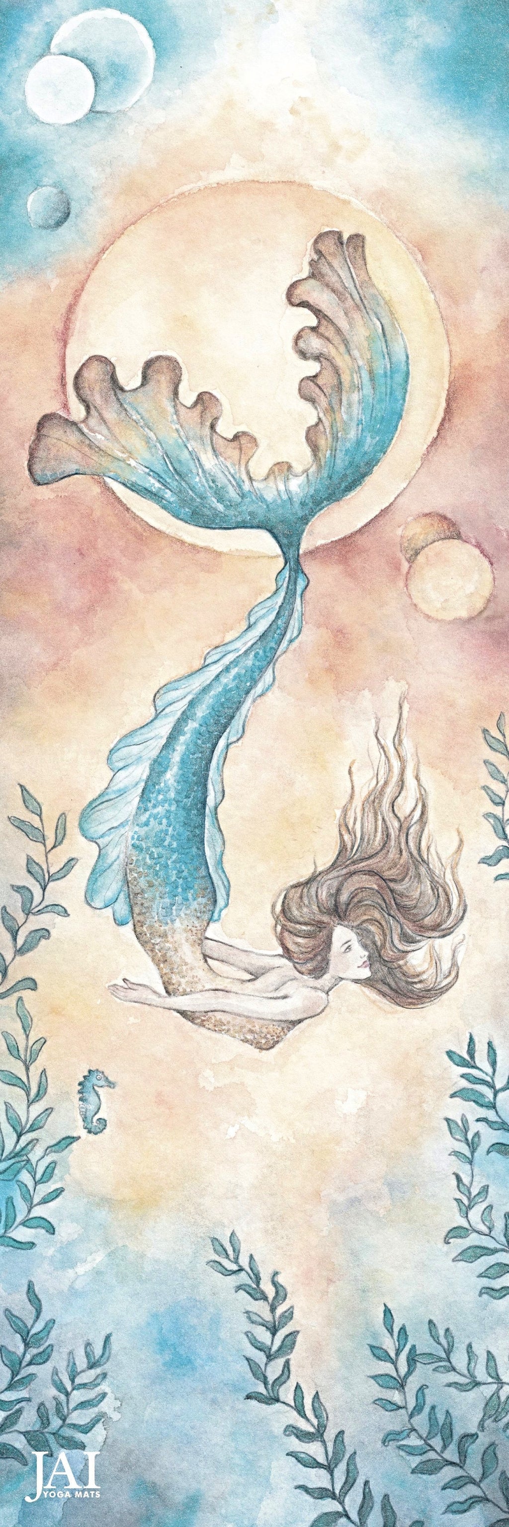 mermaid yoga mat