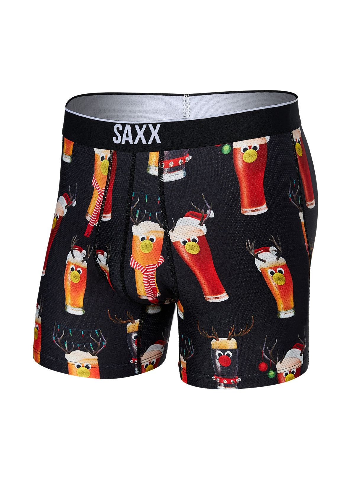 SILK Tabasco Hot Sauce SHORTS RED GREEN BOXERS Men's Boxer Sleep Shorts  open fly