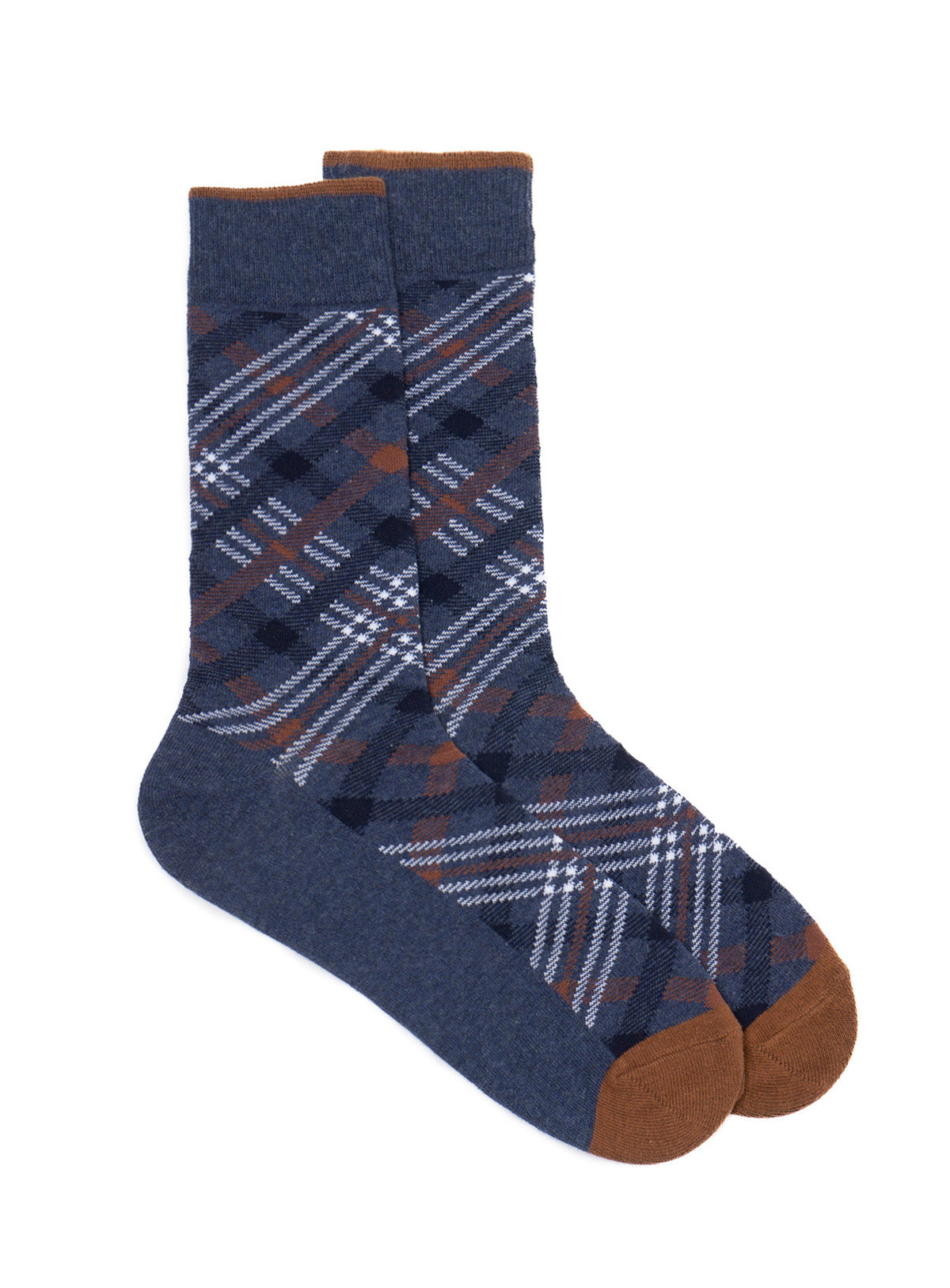 Navy Striped Socks - Benjamin's Menswear