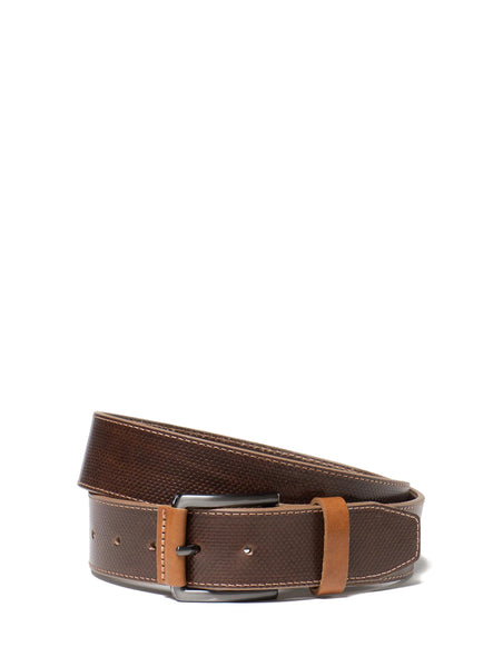 Brown Pin Buckle Belt for men - Anthony of London