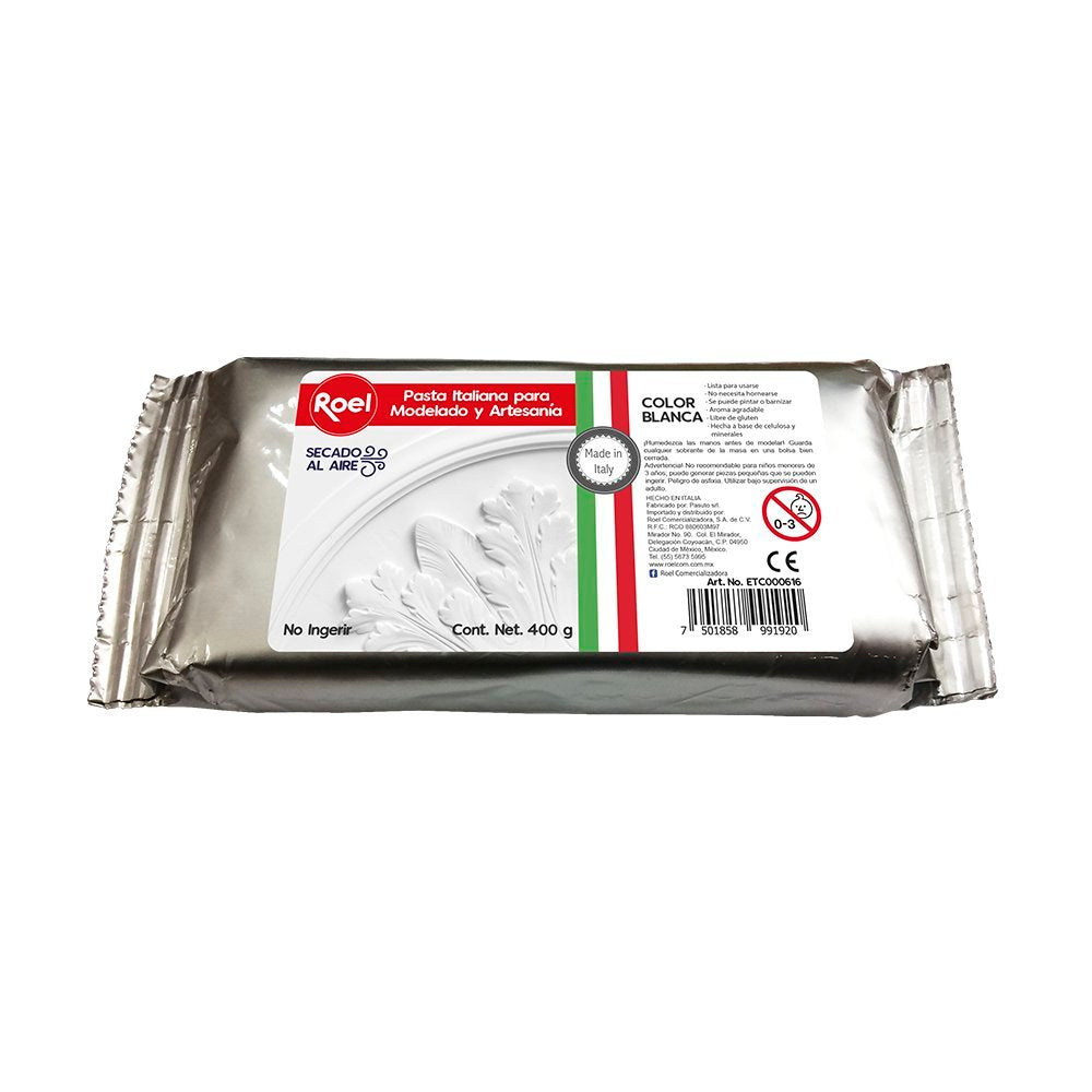 Pasta para modelar color Terracota 400 g (seca al aire) • MILAN