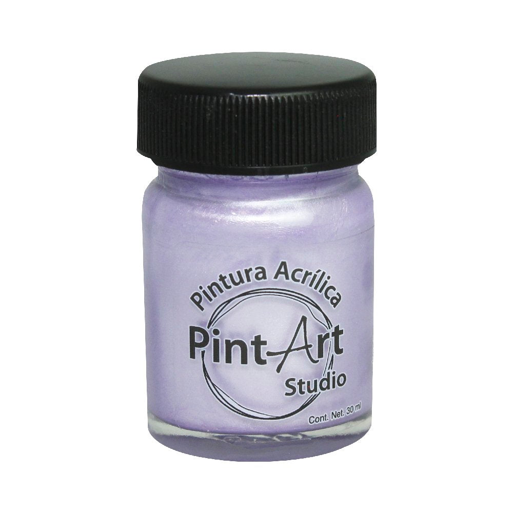 Pintura Metálica Pintart Studio Vidrio 833 Lila 30ml