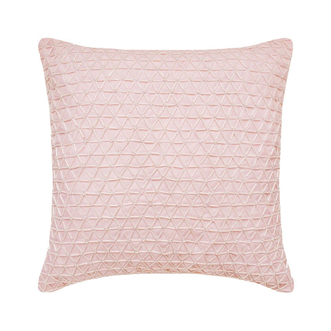 Pink Tower Throw Pillow Cover