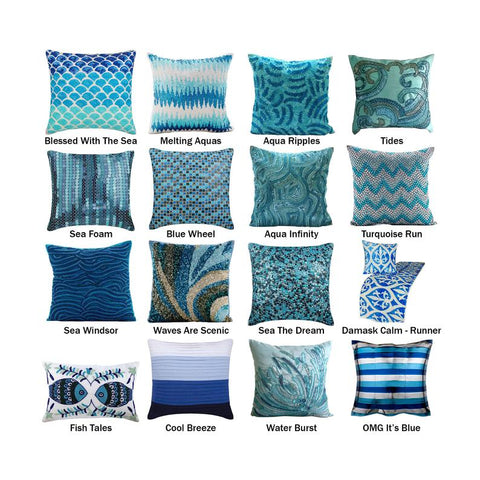 Ocean Themed Pillow Covers