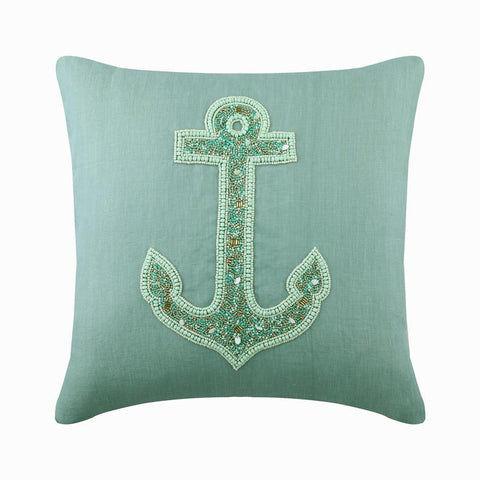 Lost Anchor Throw Pillow Cover