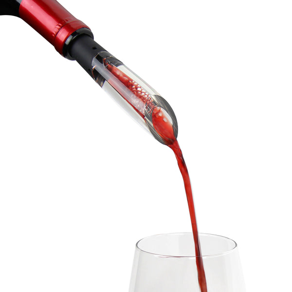 Aeratore per vino VINTURI Deluxe rosso - RAWELL