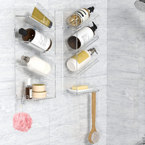 Acrylic Bathroom Organizer Save More Space