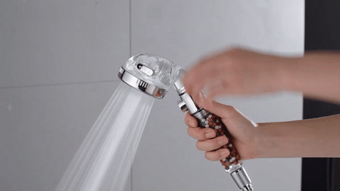 Showery® Eco-Flow: High Pressure Shower Head With Filter - Showery UK