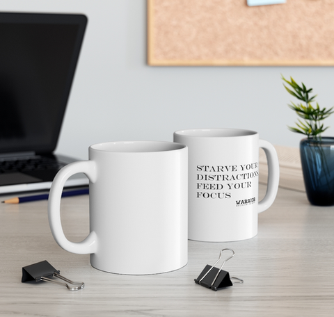 The Warrior's Inspirational Latte Mug