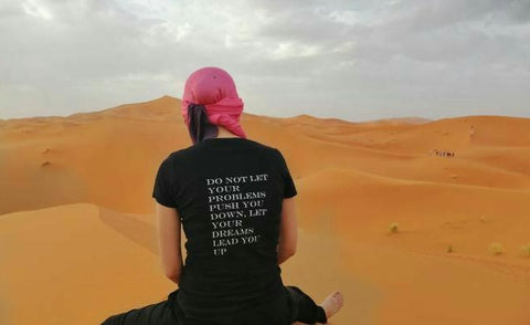 Women's T Shirt With Inspirational Quote