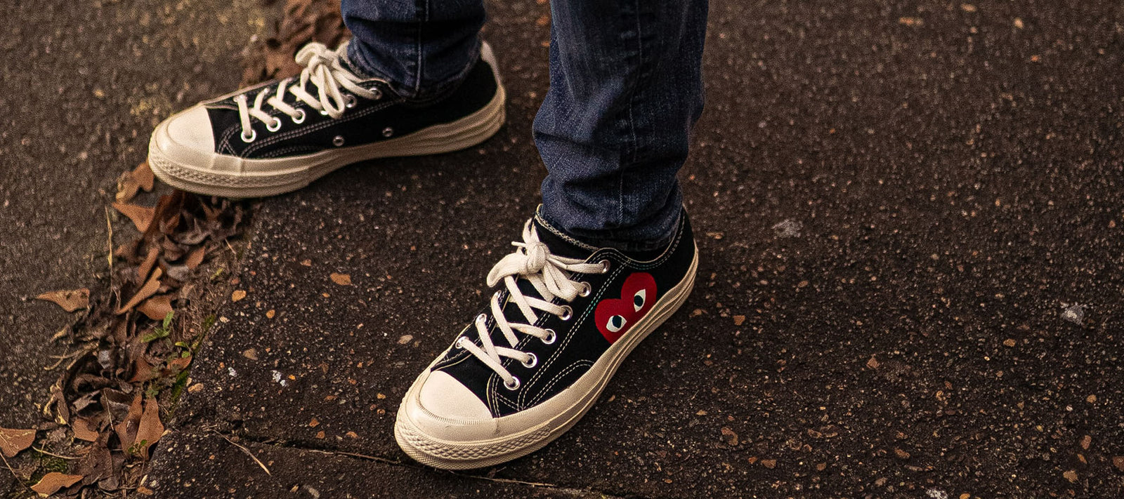 converse x commes de garcon