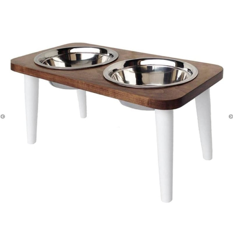 double bowl dog feeders