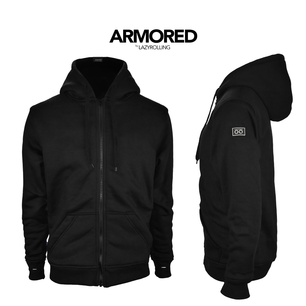 armored motorcycle hoodie