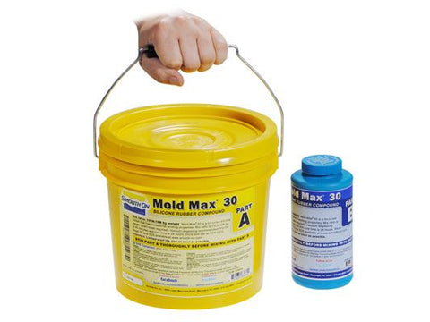 Smooth-On - Smooth-Cast 300 Liquid Plastic Compound & Mold Star 15 Slow Molding Silicone Rubber (1 Pint A & 1 Pint B)