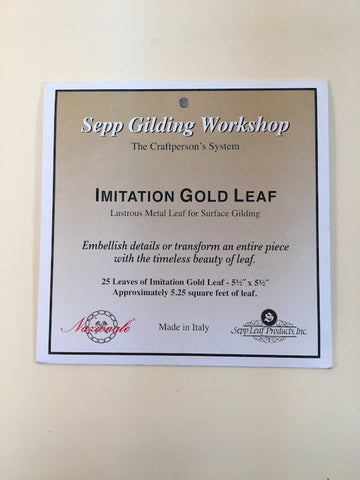 Sepp Leaf Complete Gilding Kit Imitation Gold Leaf - The Compleat Sculptor