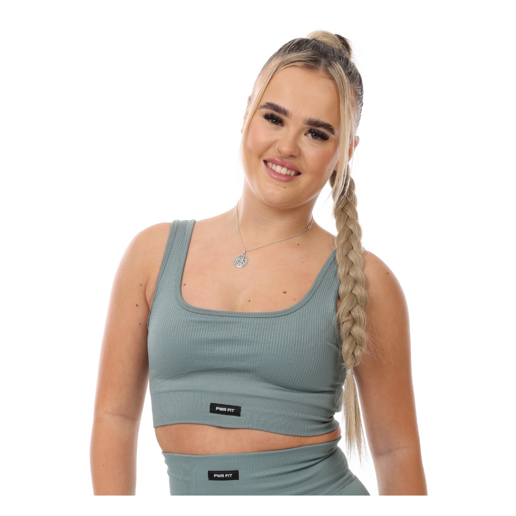 Aurora Sports Bra (Cream) – Power Fitness UK