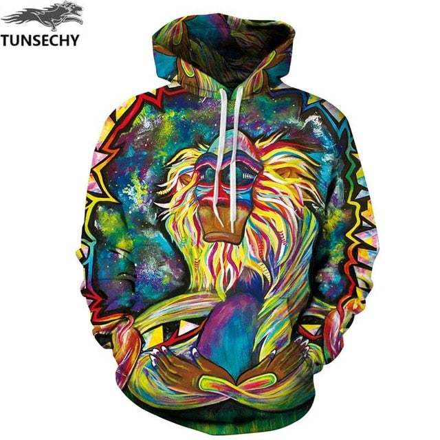 galaxy paint bucket hoodie