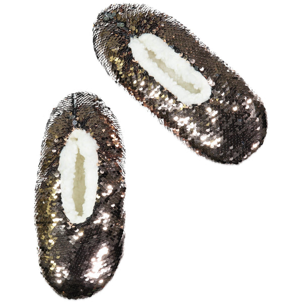 Sequin Slipper Socks