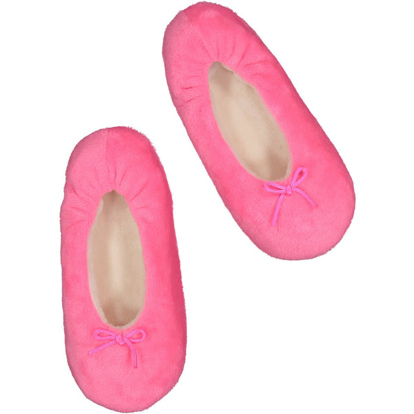 Women's Lightweight Hot Pink Slipper Socks