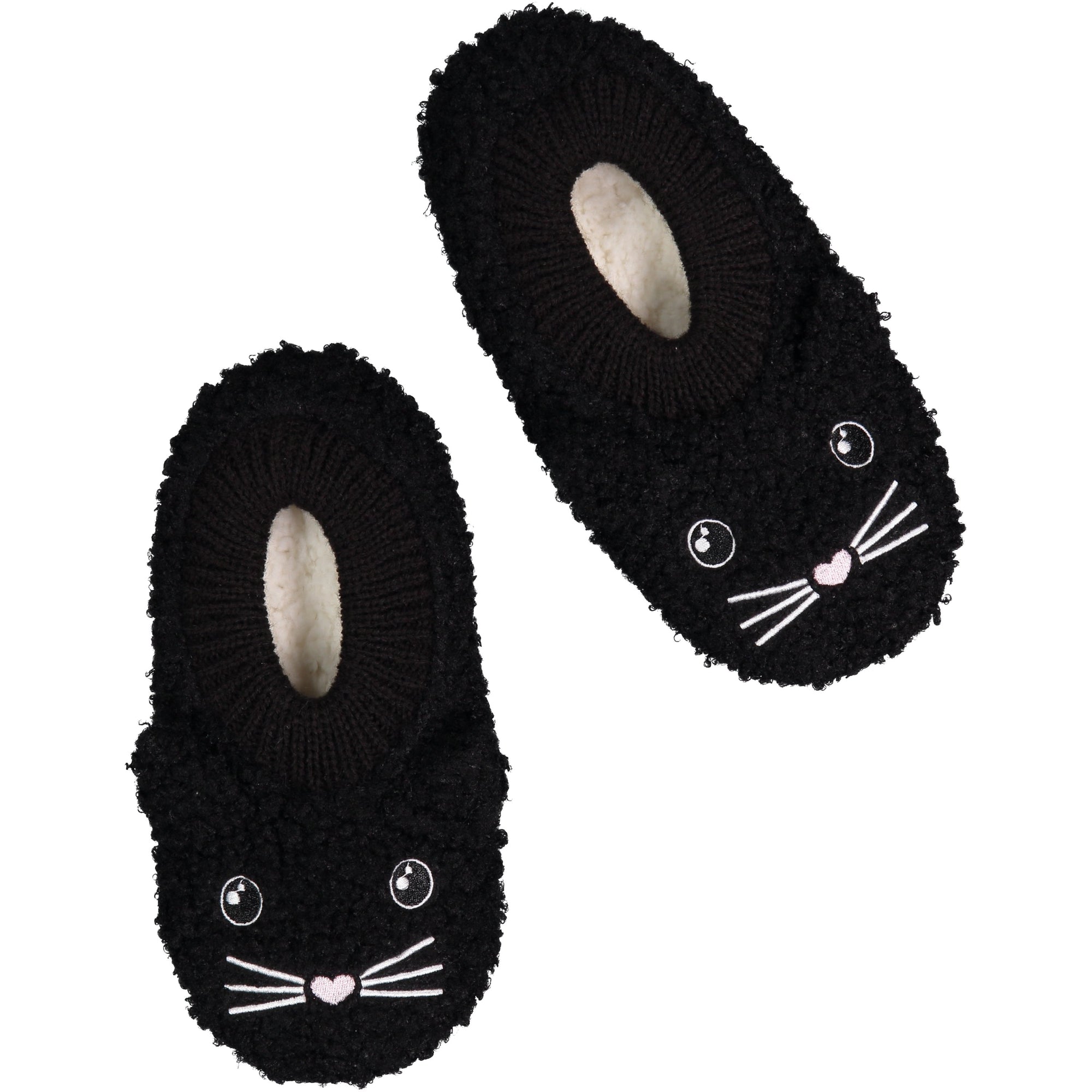 black cat slippers for adults