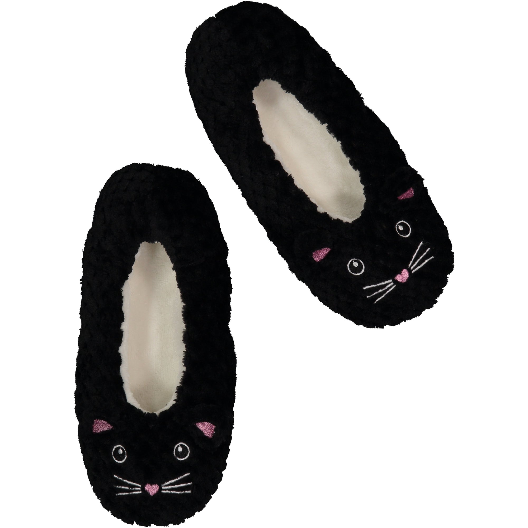 black cat slippers for adults
