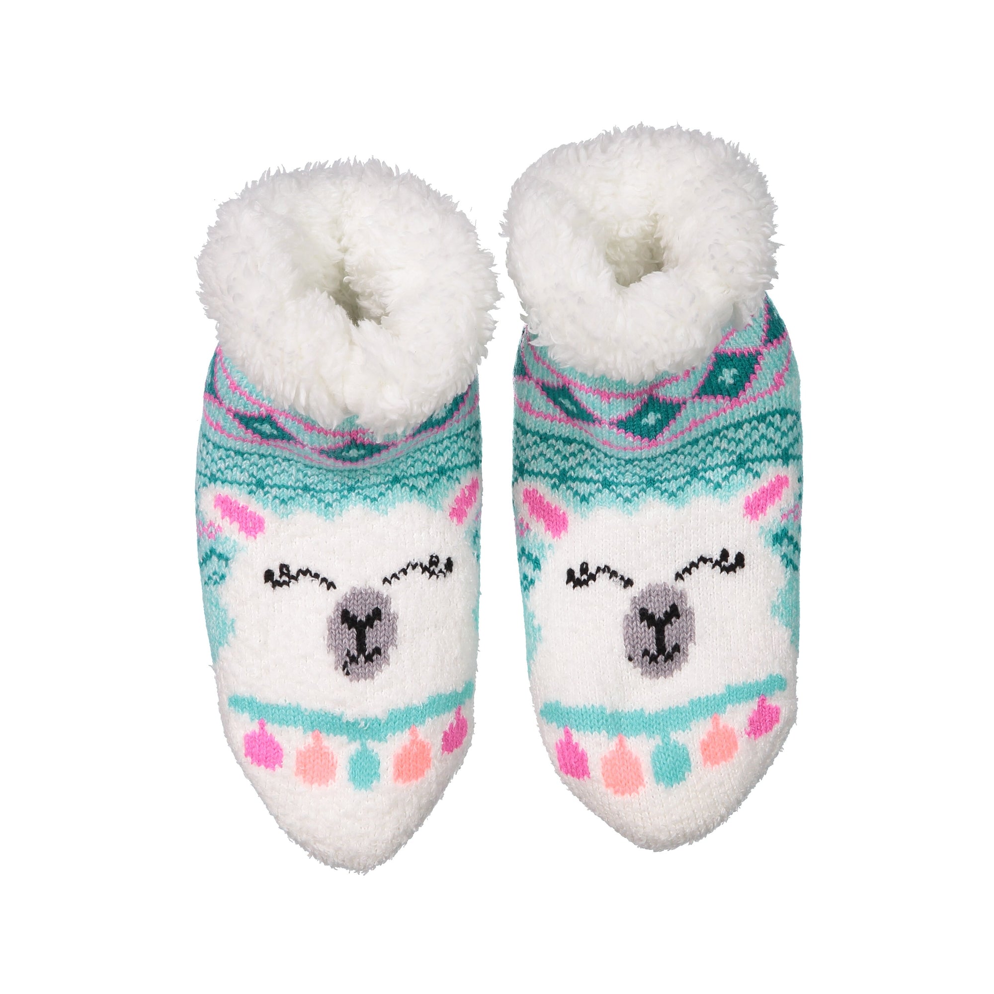 llama slippers kids