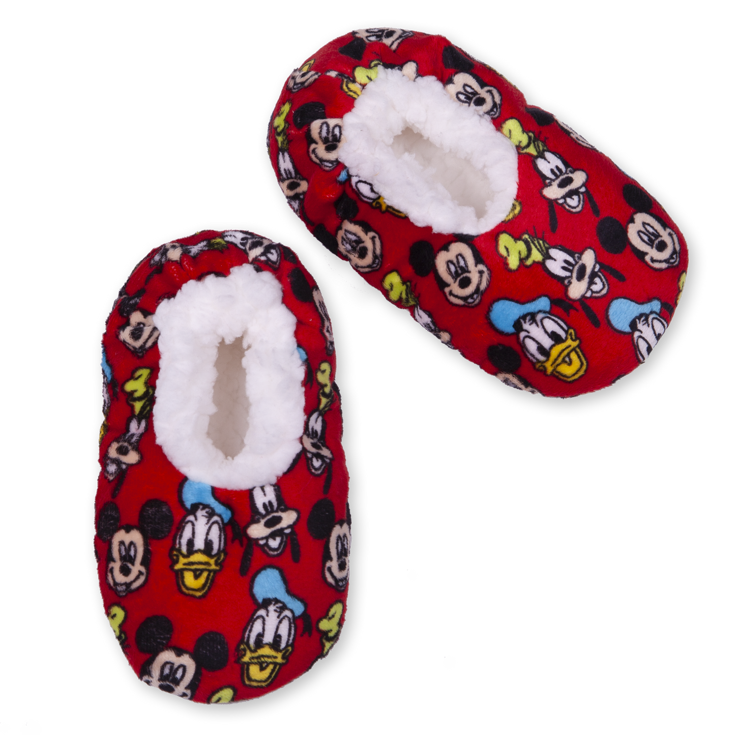 Toddler's Mickey Mouse Slipper Socks with Gripper Bottoms