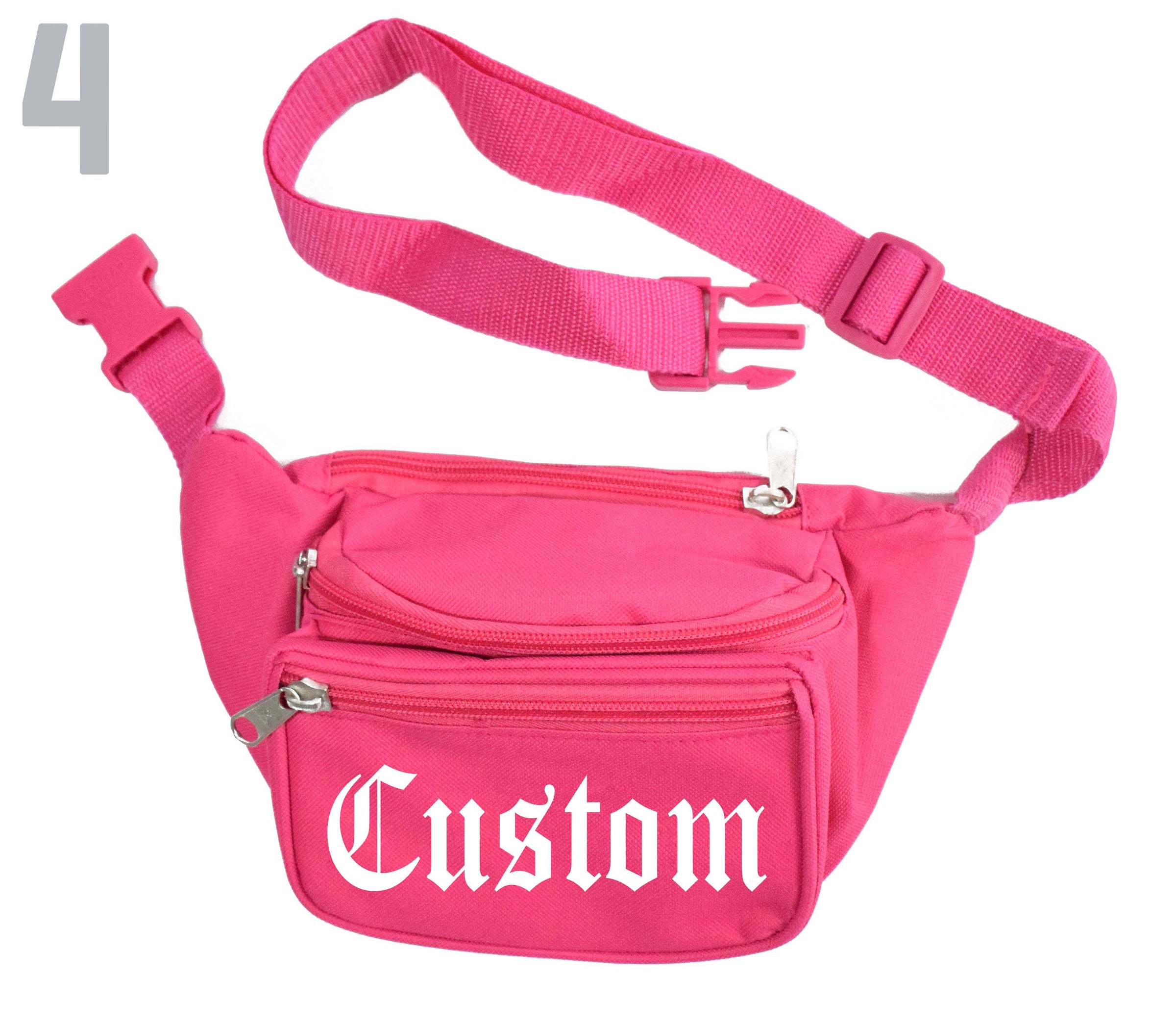 hot pink fanny pack