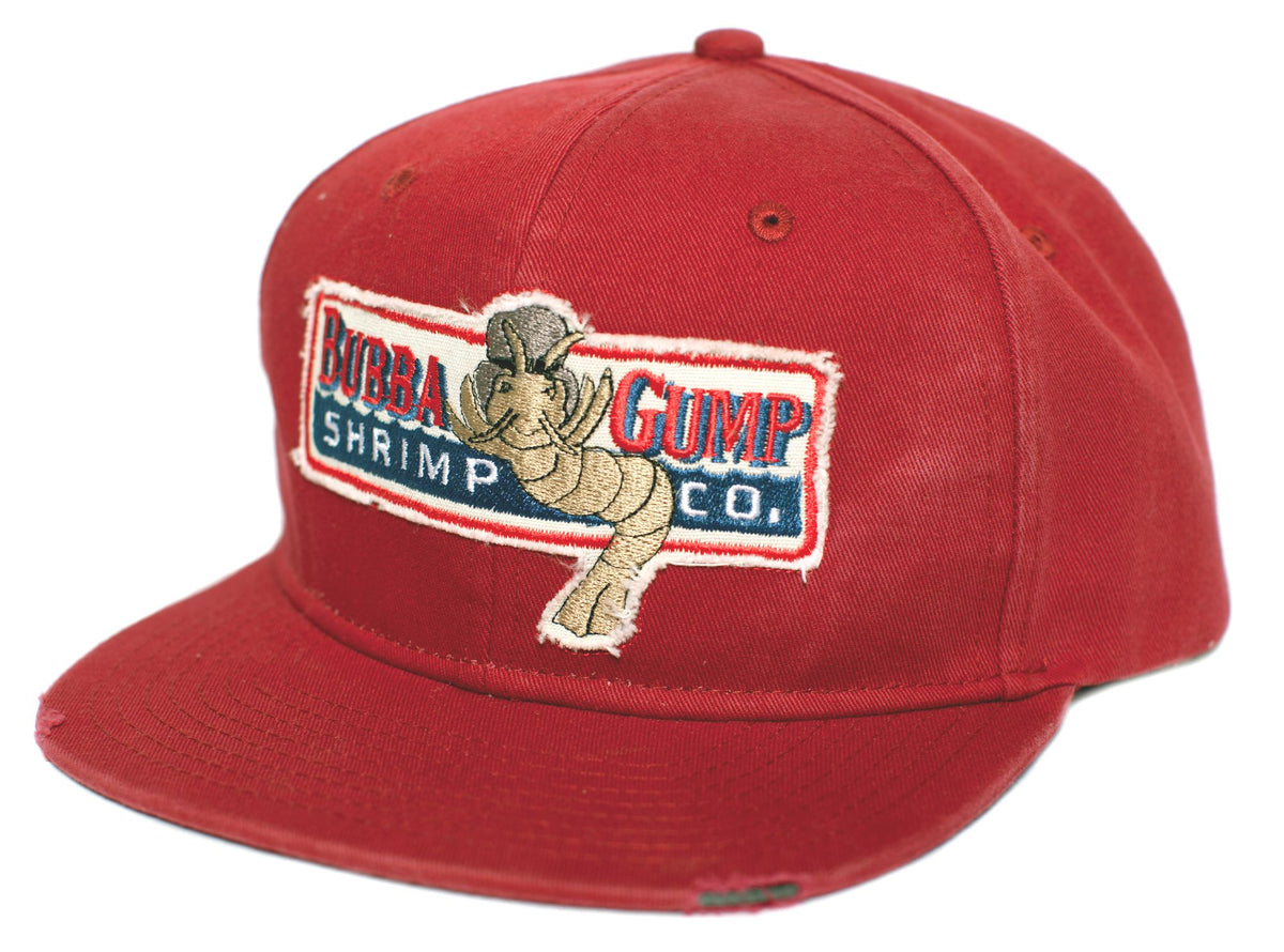 Bubba Gump Shrimp CO Embroidered Distressed Hat Forrest Baseball Cap ...