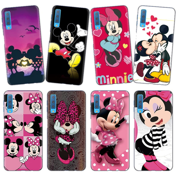 coque samsung galaxy a7 2018 silicone minnie