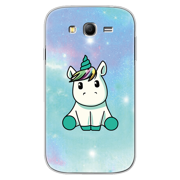 cover samsung galaxy grand neo plus silicone unicorno