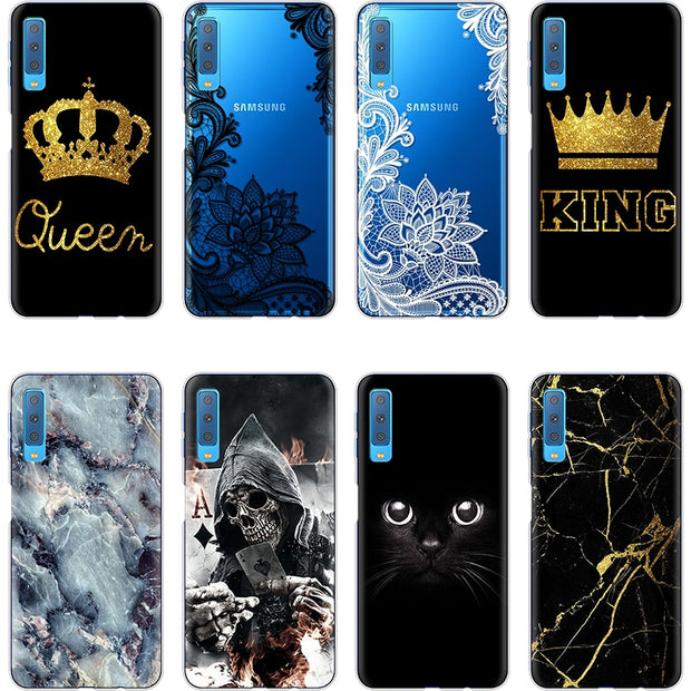 coque queen samsung galaxy a7 2018