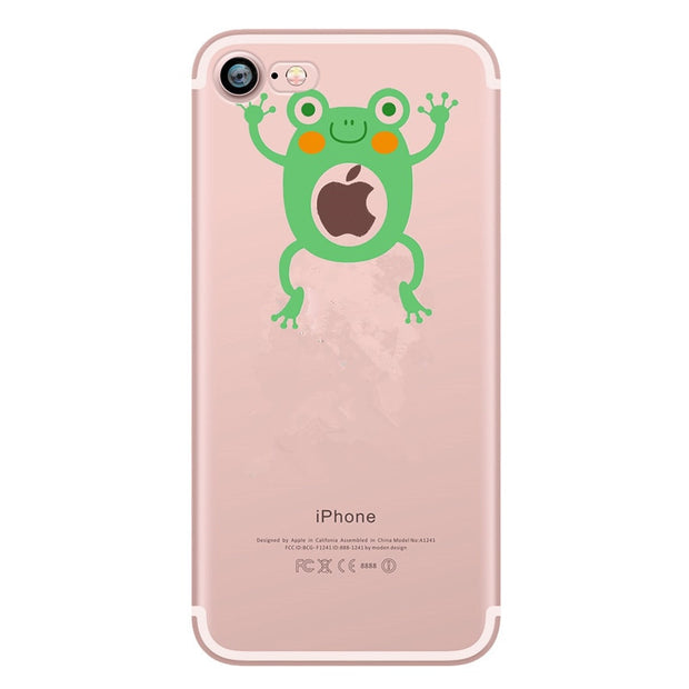 coque iphone 6 pink frog