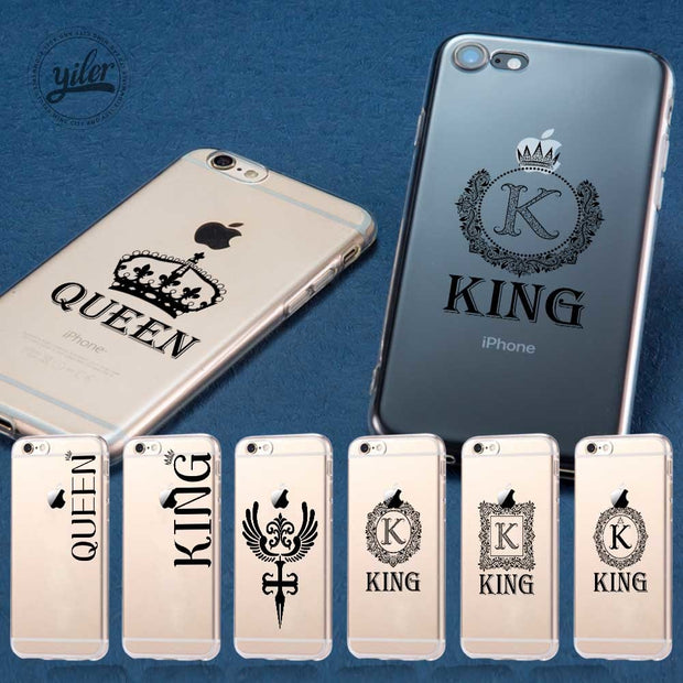 coque iphone xr king queen