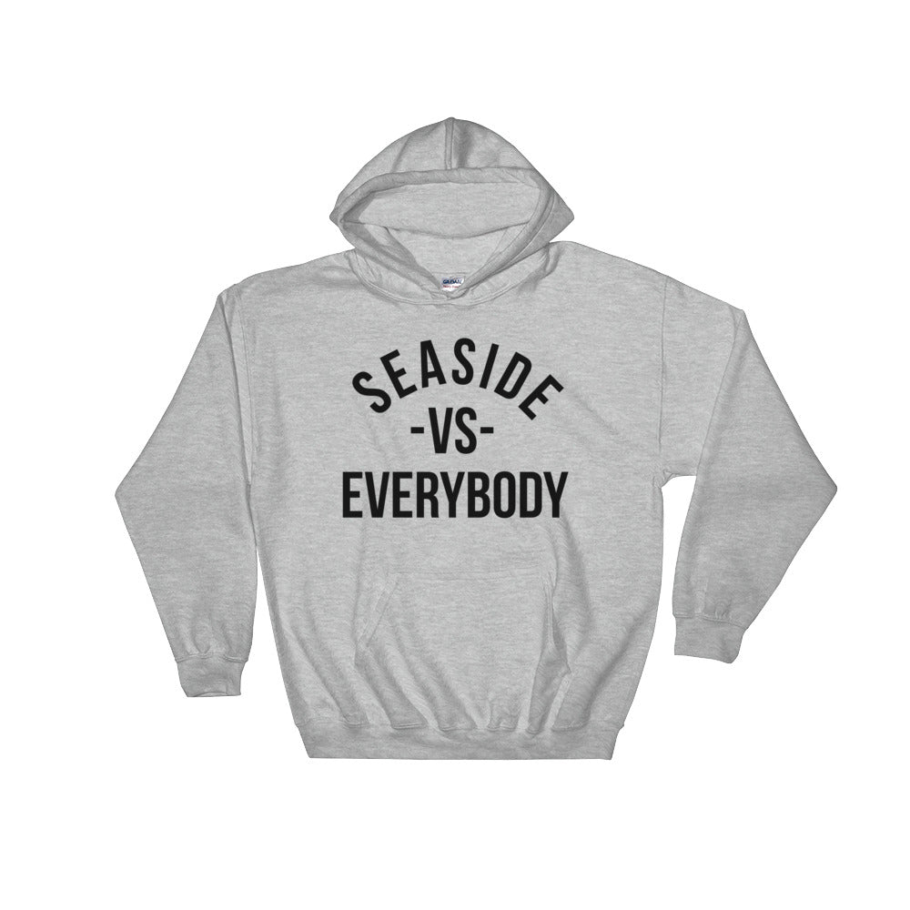 white seaside sweatshirt