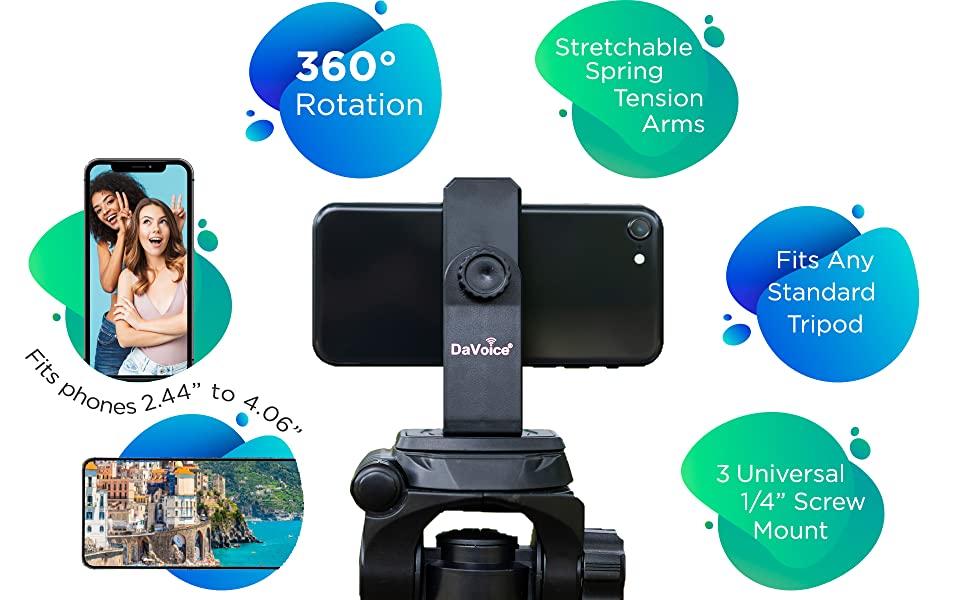 cell phone tripod mount