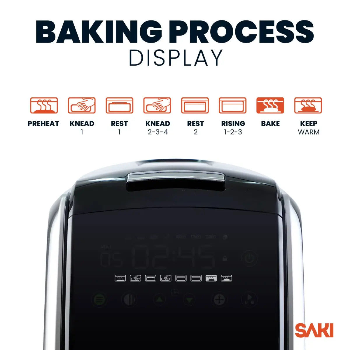 Bread Maker Bread Maker Machine SAKI