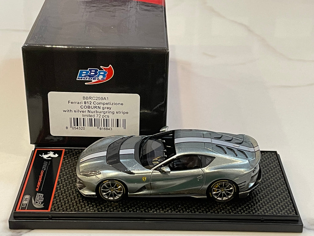 BBR 1/43 Ferrari 812 Competizione 2023 Coburn Grey BBRC259APRE 