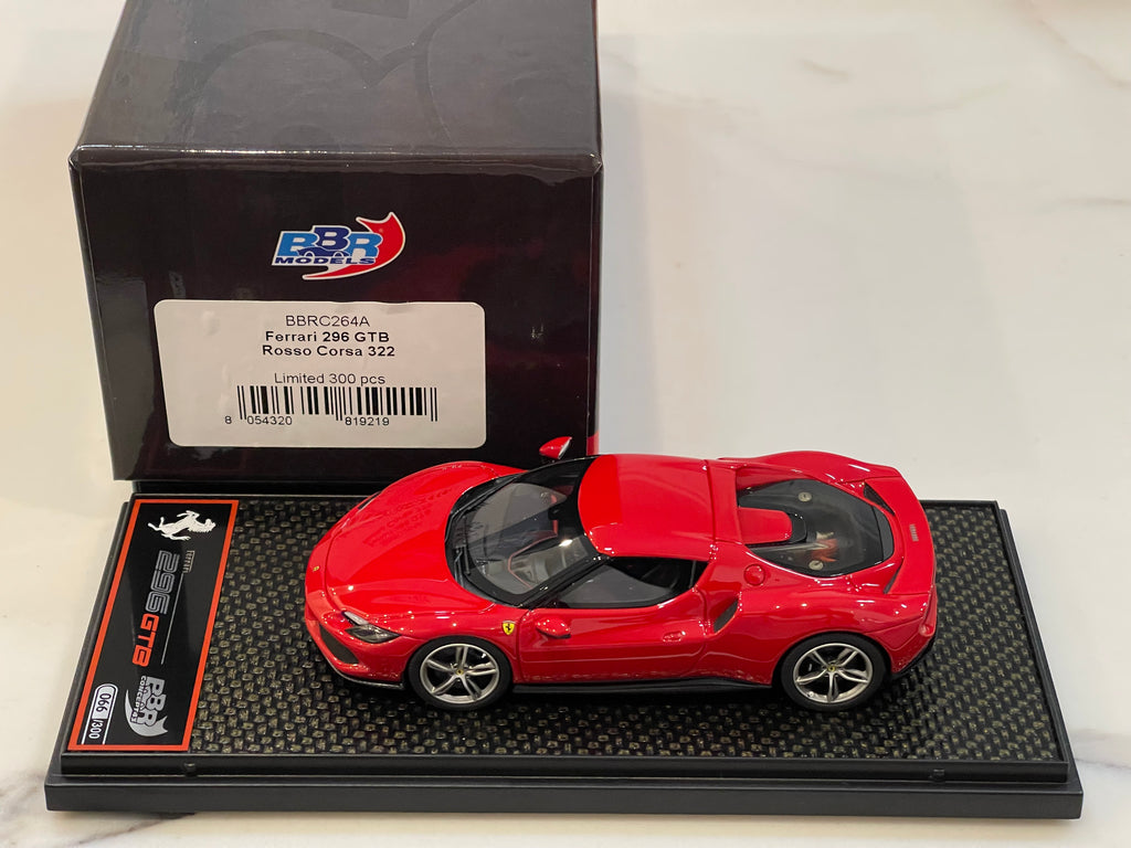 1:43 scale Ferrari 296 GTB model