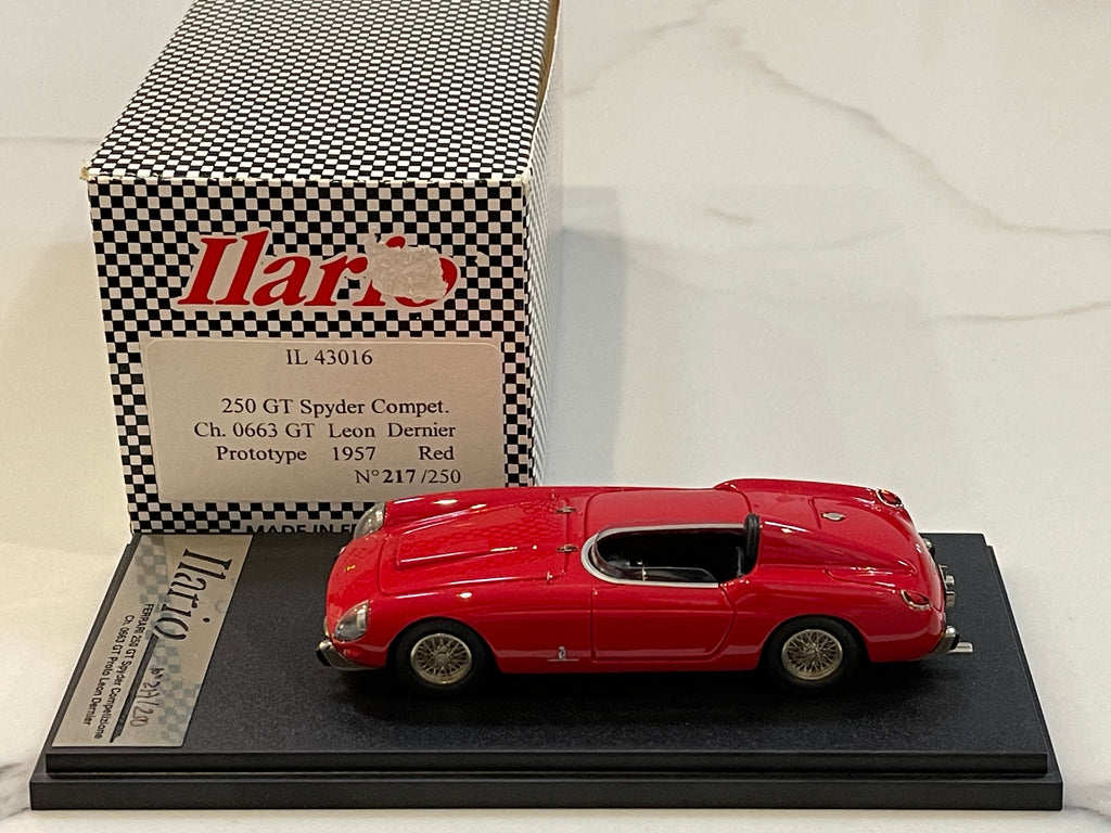 Ilario 1/43 Ferrari 250 GT LWB California Sebring 1959 Red No. 70 