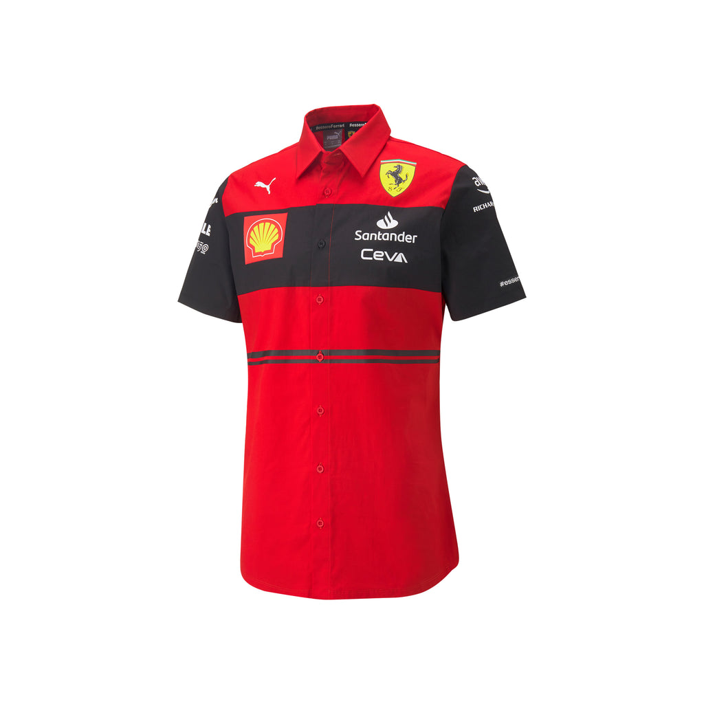 Scuderia Ferrari F1 Men's Carlos Sainz #55 Team T-Shirt Red