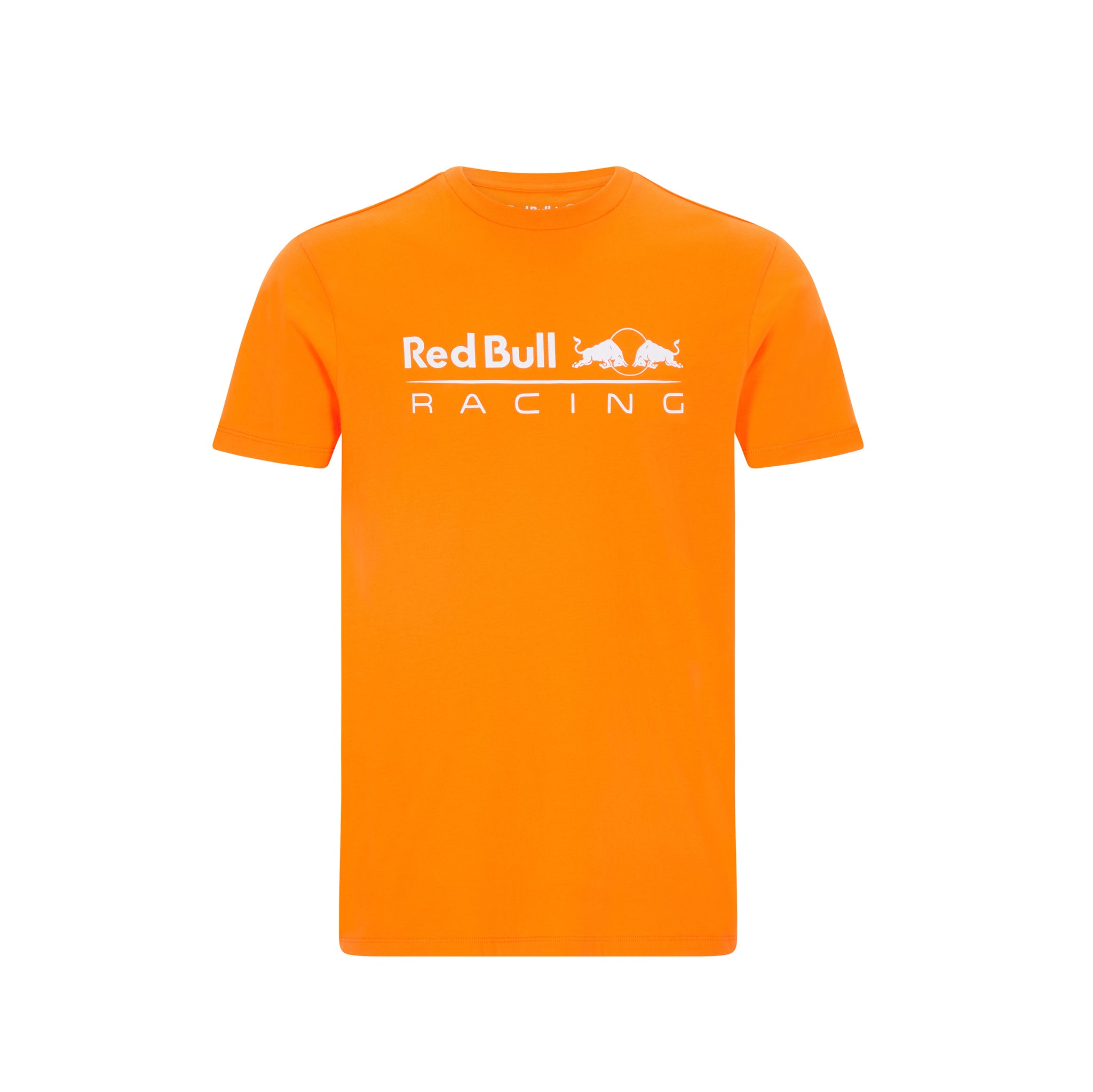 Red Bull Racing F1 Men S Large Logo T Shirt Orange