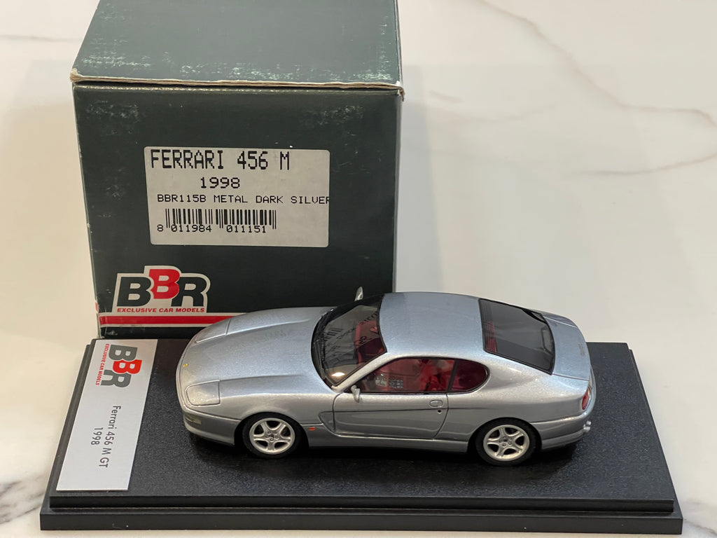 BBR 1/43 Ferrari 456 M GT Scaglietti M. Schumacher 2002 Silver