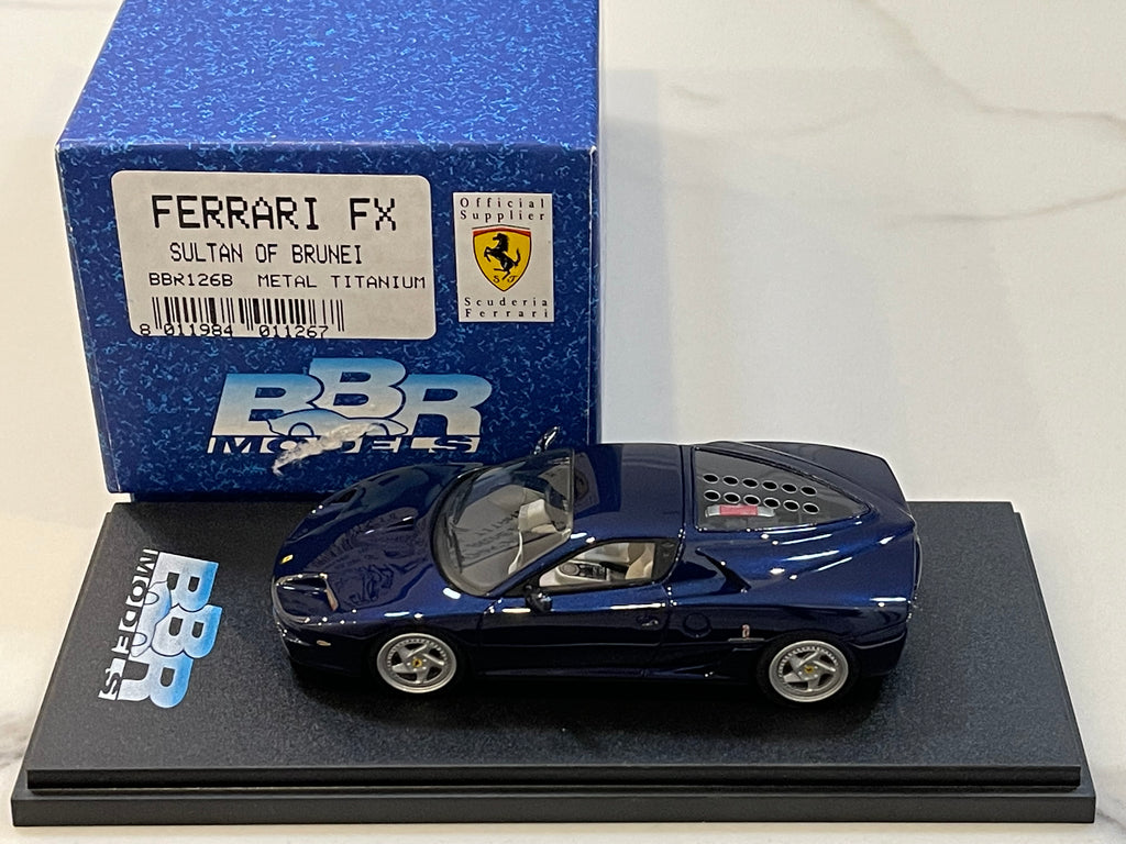 BBR 1/43 Ferrari 456 Venice Cabrio Sultan Brunei 1996 Red BBR128A 