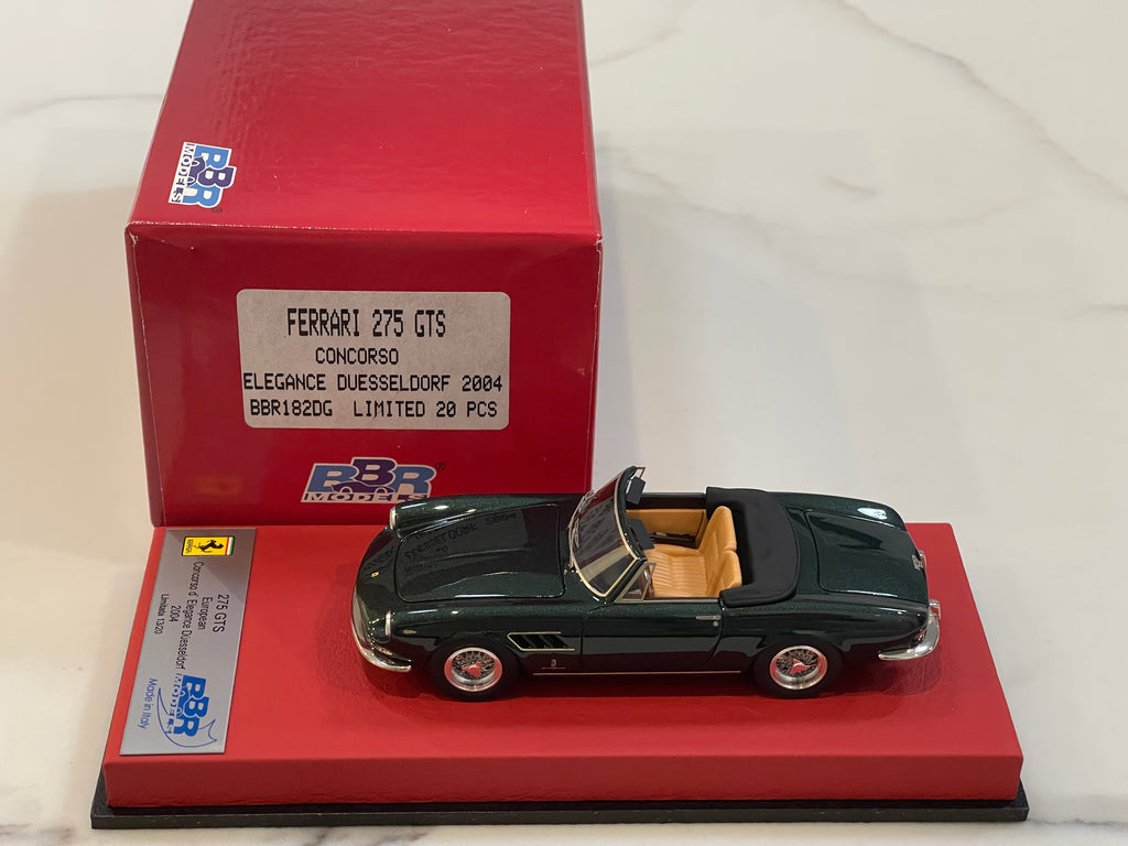 BBR 1/43 Ferrari 375 AM Salone Di Torino G. Agnelli 1955 Dark 