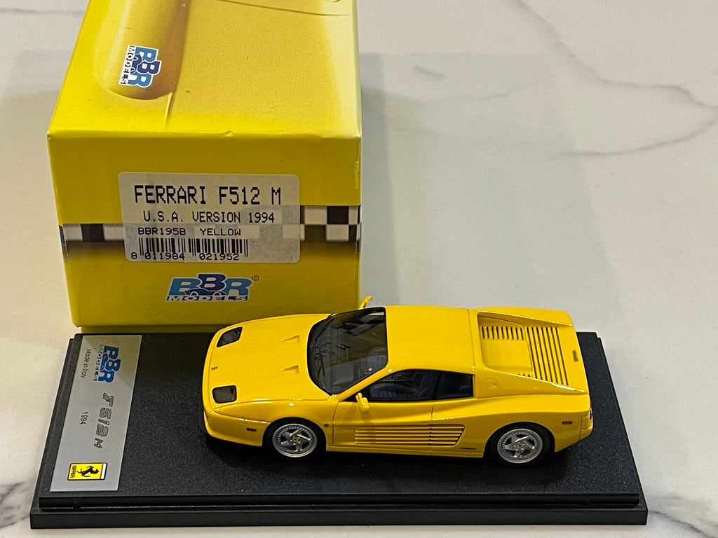 BBR 1/43 Ferrari F512M 1994 Met. Dark Red BBR195C – Paddock Collection